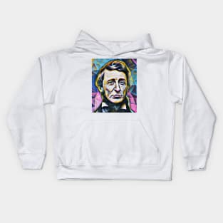 Henry David Thoreau Portrait | Henry David Thoreau Artwork 3 Kids Hoodie